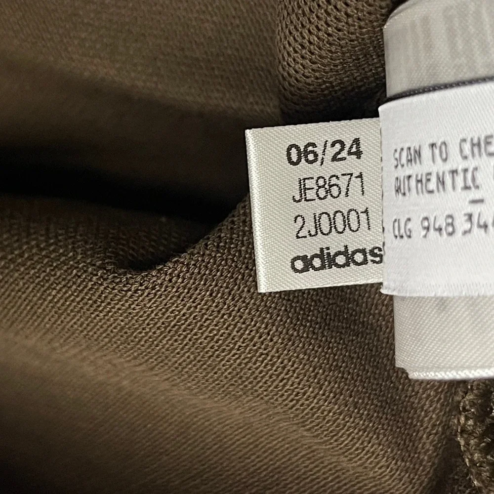 Adidas Spezial x CP Company Polo Shirt Men XL Dust Cargo Brown Retro Long Sleeve